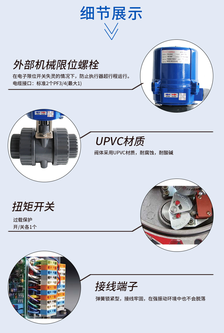 i-Tork电动UPVC球阀/双由令球阀 i-Tork电动UPVC球阀/双由令球阀